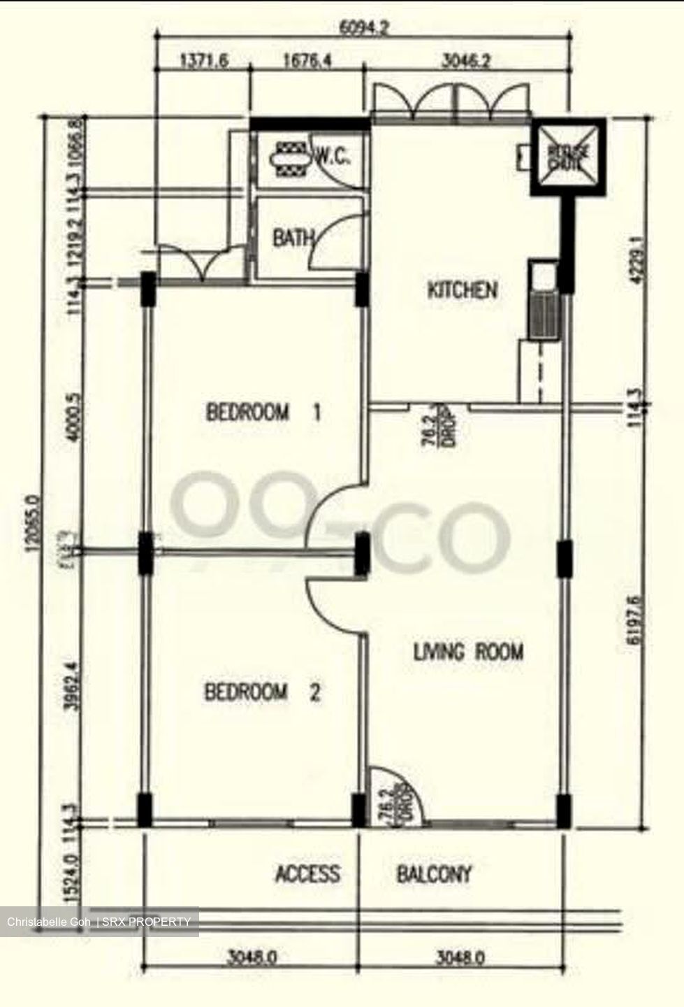 Blk 91 Toa Payoh Palm Spring (Toa Payoh), HDB 3 Rooms #633853701